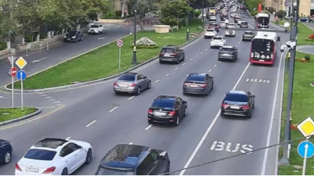 İşə maşınla gedənlərin NƏZƏRİNƏ! - FOTOLAR 