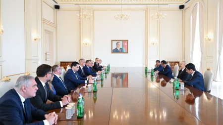 Prezident Rixard Raşini qəbul etdi - FOTOLAR