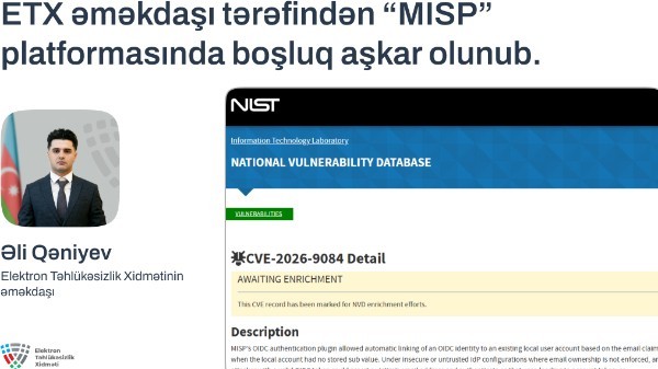 ETX əməkdaşı MİSP-də boşluq aşkarladı