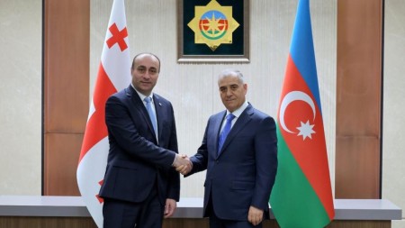 Əli Nağıyev Bakıda gürcü həmkarı ilə görüşdü 