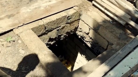 Novxanıda gizli narkobunker aşkarlandı - Əməliyat görüntüləri