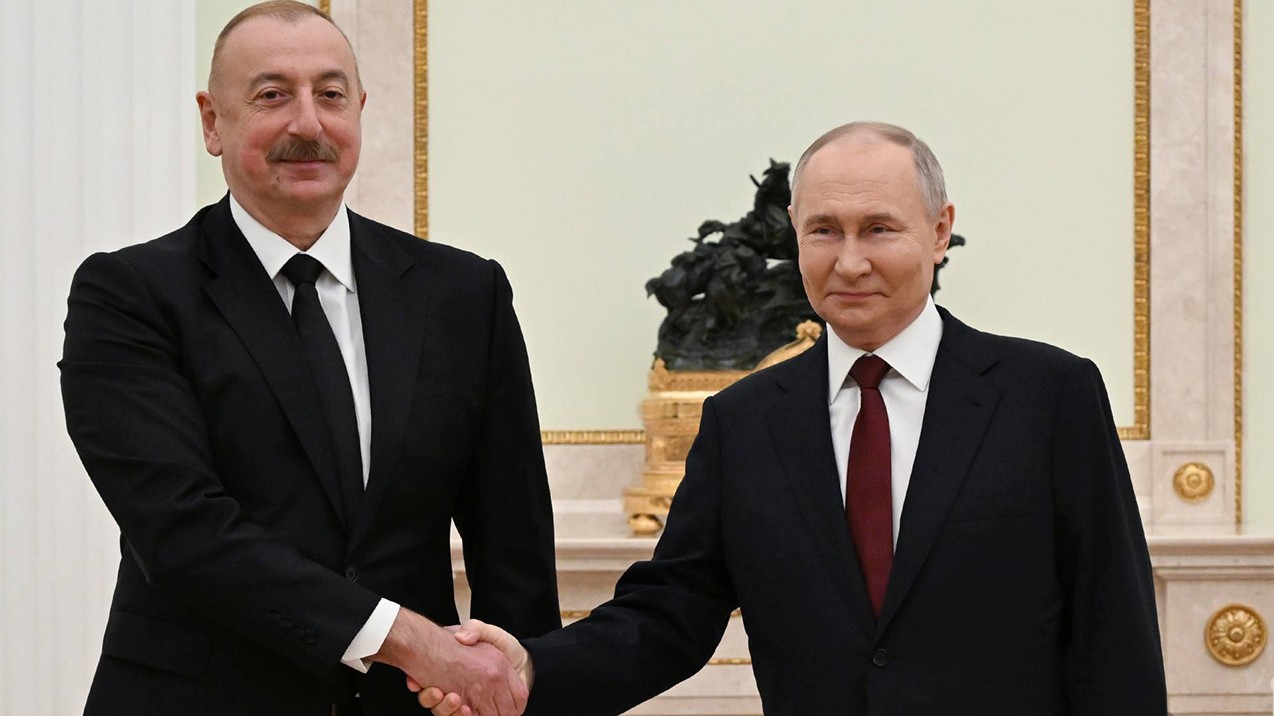 Əliyev Putini təbrik etdi