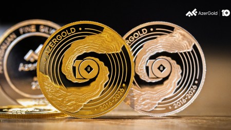 “AzerGold”un 25-ci sikkə kolleksiyası şirkətin 10 illik fəaliyyətinə həsr edilib - FOTO