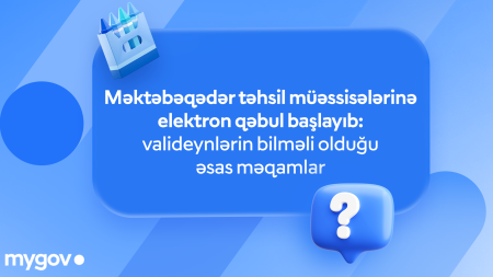 Məktəbəqədər təhsil müəssisələrinə elektron qəbul başladı
