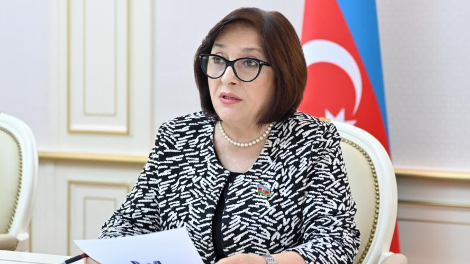 Sahibə Qafarova IPU-nun yüksək səviyyəli dialoqunda çıxış edib