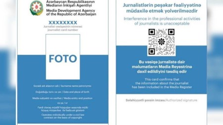 Jurnalist vəsiqəsinə görə ödəniş ləğv edilir