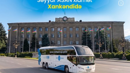 Səyyar ASAN xidmət Xankəndidə