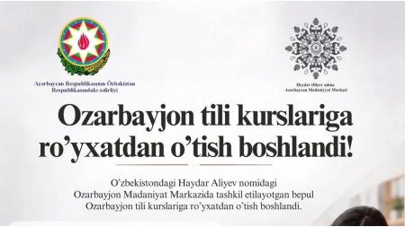 Özbəkistanda Azərbaycan dili kursları fəaliyyətə başlayacaq